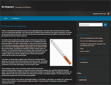 Tablet Screenshot of eddegenaro.com